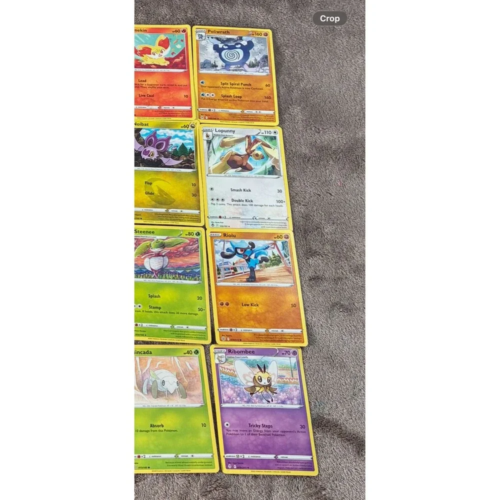Pokemon TCG 36 Card Lot Pikachu Riolu Wartortle Ivysaur Modern Common Uncommon